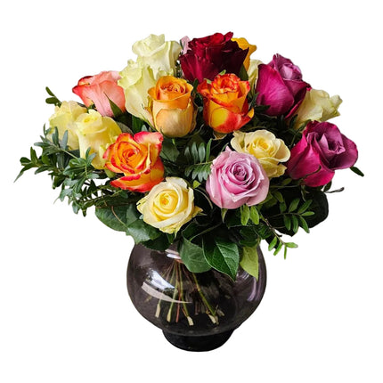 Blumen Krämer Zürich_Stiftung Wunderlampe_Rosenstrausse_Blumenstrauss