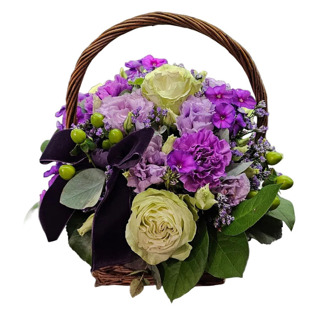 Saisonaler Blumenkorb online kaufen Zürich Lieferung frisch vom Floristen