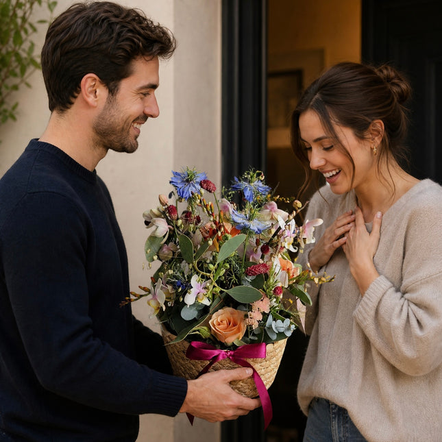 Summer Blooms Basket