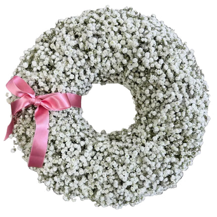 Gypsophila wreath