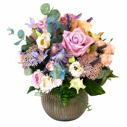 Pastel Lover Blumenstrauss in zarten Pastellfarben online bestellen in Zürich mit frischer Blumenlieferung