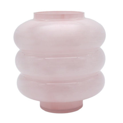 Glasvase Bubble in Petrol Crème und Grau für Blumenstrauss online bestellen in Zürich
