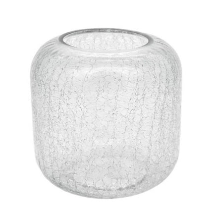 Glasvase Crackle aus strukturiertem Glas für Blumenstrauss online kaufen in Zürich