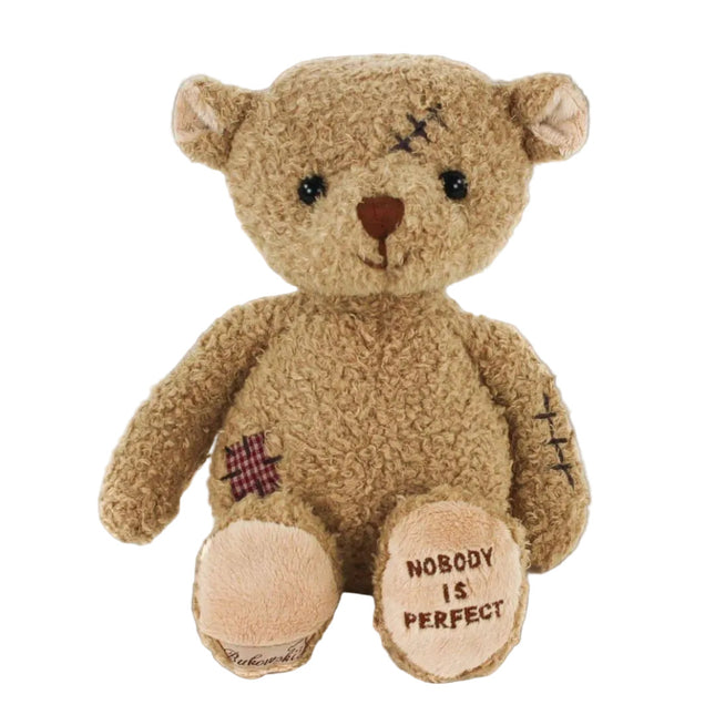 Nobody is perfect Teddy Entschuldigung Geschenk Zürich Teddybär mit Blumenstrauss online kaufen