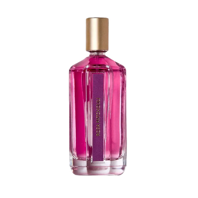 Rosa Patchouli Raumduft Flakon in elegantem Design für Zuhause