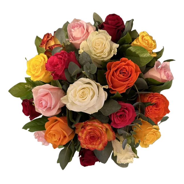 Rosen_Rosenkorb_Blumen Krämer Zürich