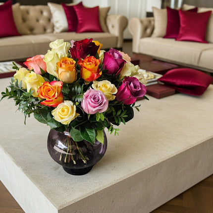 Blumen Krämer Zürich_Stiftung Wunderlampe_Rosenstrauss online bestellen