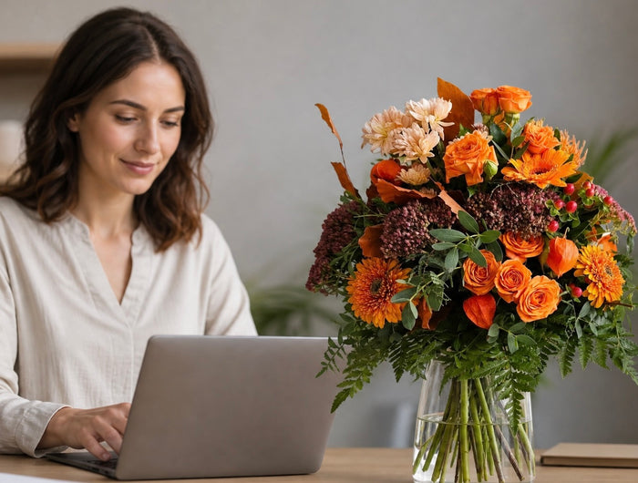 Have autumn flowers delivered
