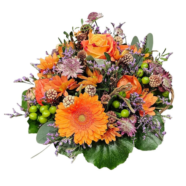 Blumenkörbe online bestellen – stilvoll und liebevoll arrangiert – Blumen Krämer AG