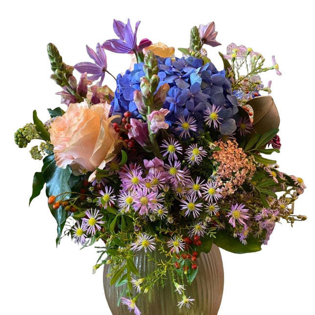 Glücksmoment Blumenstrauss als liebevolles Blumengeschenk