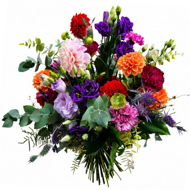 Autumn Colors handgebundener Herbststrauss mit saisonalen Blumen