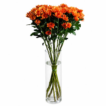 Orange Spray Chrysanthemen als Blumenstrauss online bestellen bei Blumen Krämer Zürich