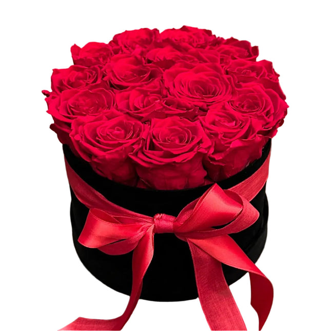 Rosenbox mit roten Rosen online bestellen mit Lieferservice Zürich